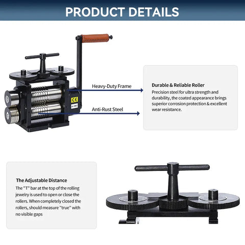 Rolling Mill 130MM Combination,HH-RM02G