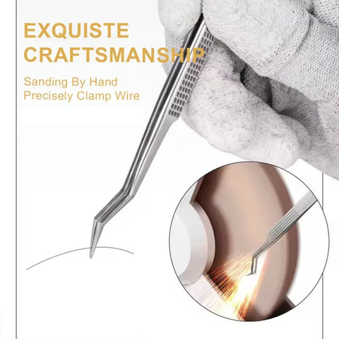 Stainless steel maintenance tweezers-2