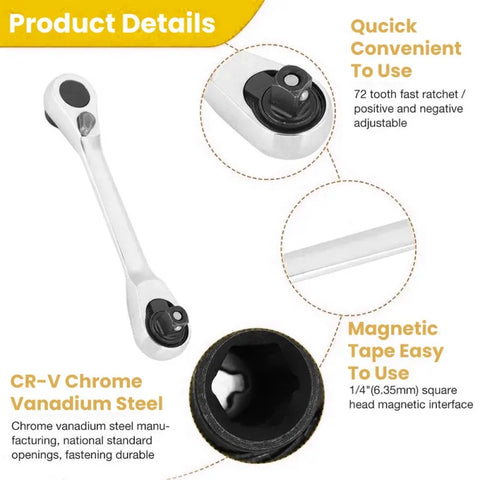 Two-ended ratchet wrench-2