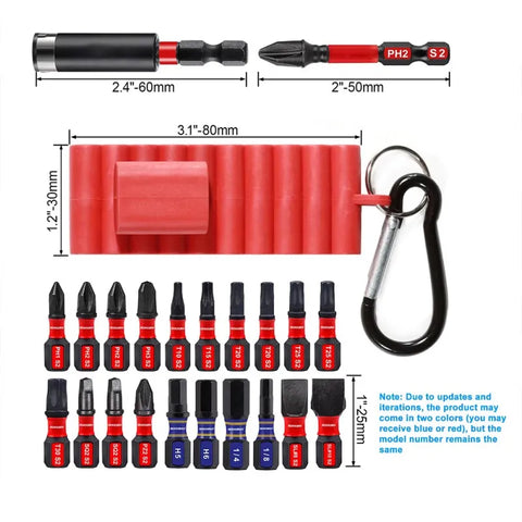 Magnetic impact driver bits-1