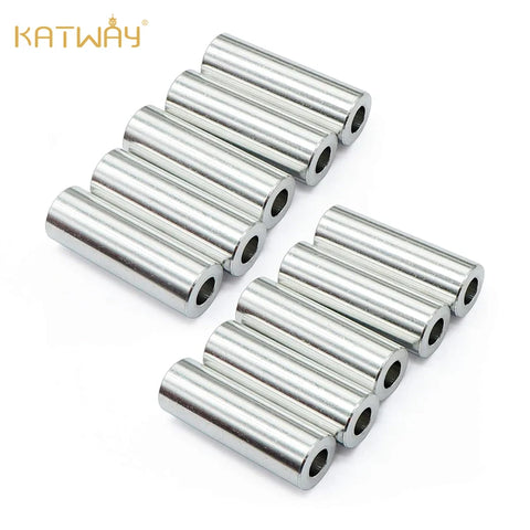 10PCS Polished Tungsten Carbide Single Straight Hole Cylinders, HH-FO07