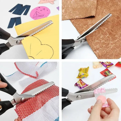 Comfort Grip Serrated Scissors-2