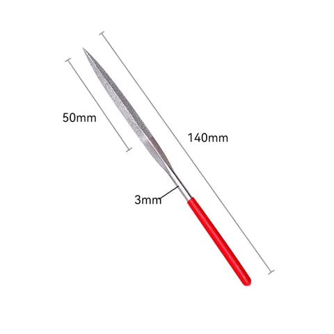 10-Piece Diamond File Set for Stone, Glass and Metal Hand Tools, HH-DF08
