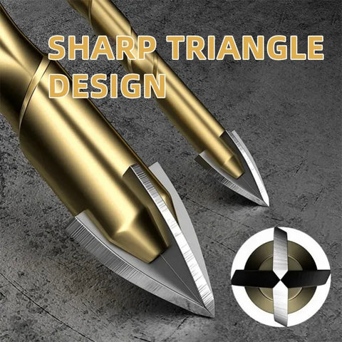 High-hardness four-flute drill-2