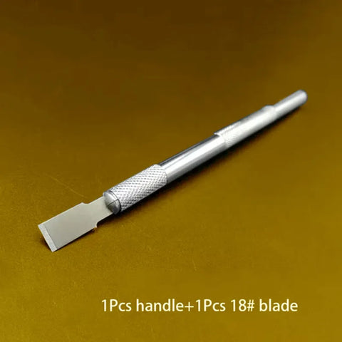 Rubber-Handled Metal Glue Scraper-2