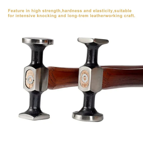 Double-Sided Leather Working Mallet-2