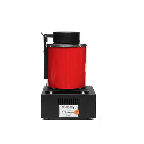 Mini Portable Metal Refining Furnace with Graphite Crucible, HH-RL1080E