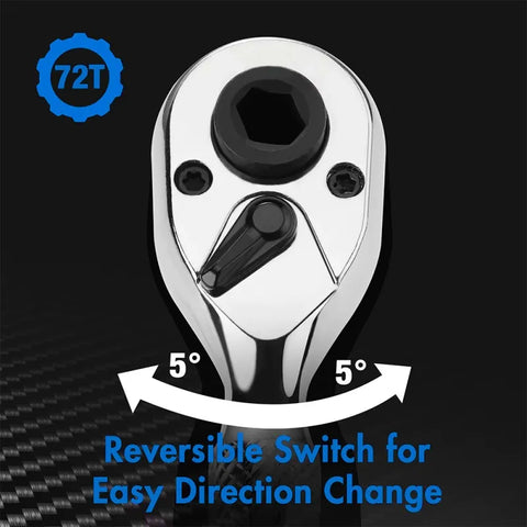 Compact short-handle ratchet wrench-1