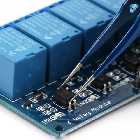 Pro stainless tweezers-5