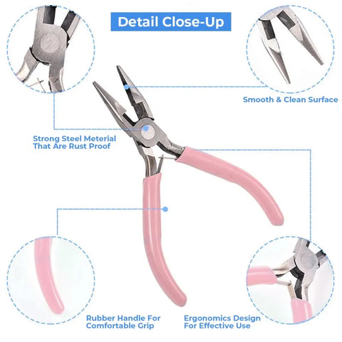 Handcrafted Beaded Insulated Pliers-2