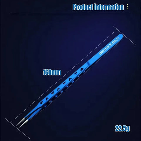 High-precision steel tweezers-3