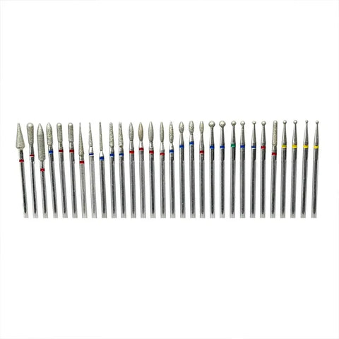 30-Pack Nail Drill Bit Collection-3