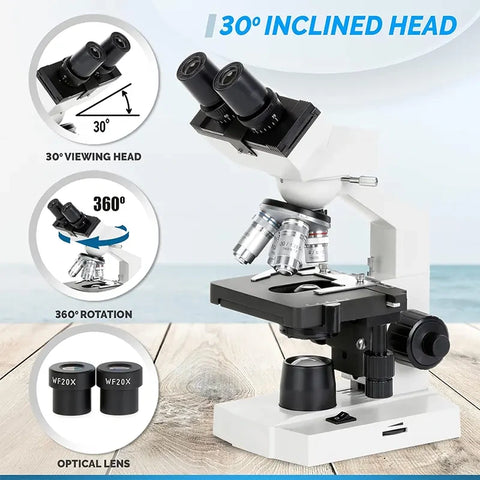 Binocular Compound Laboratory Microscope, HH-CO03