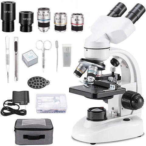 40x--5000x New Binocular Microscope, HH-CO04
