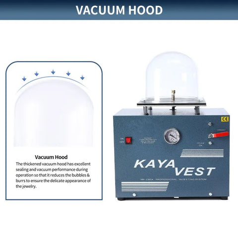 Medium Vacuum Investing Machine 4L,HH-CM04