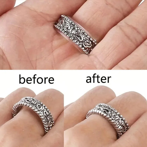 12PCS Ring Size Adjuster Set with Fixed Reduction Pads for Ring Resizing,HH-AA73