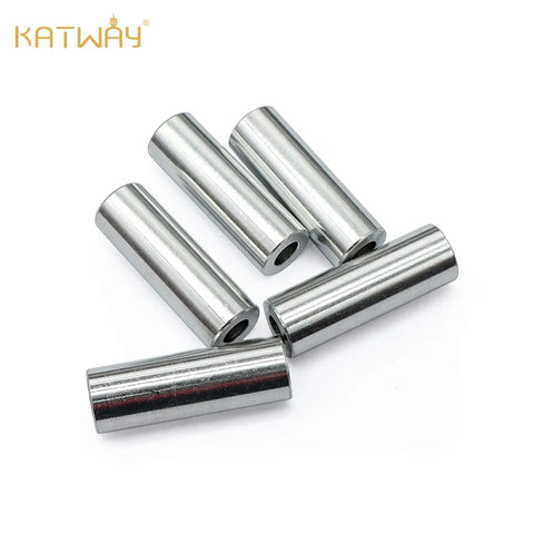 10PCS Polished Tungsten Carbide Single Straight Hole Cylinders, HH-FO07