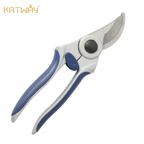 Steel Curved Pruning Shears Gardening Labor-Saving Flower and Tree Shears, HH-SH08