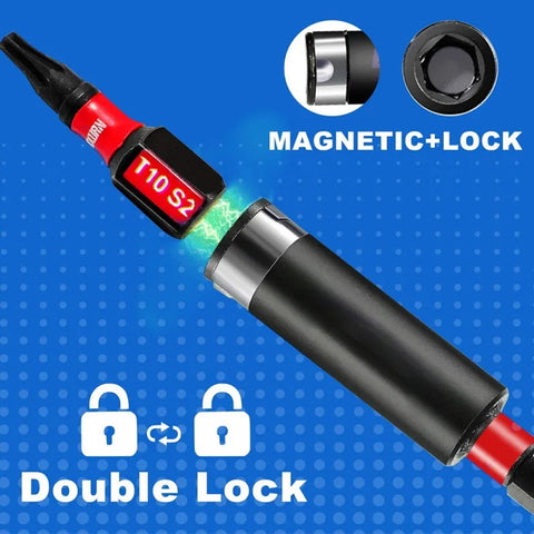 Magnetic impact drill bits-2