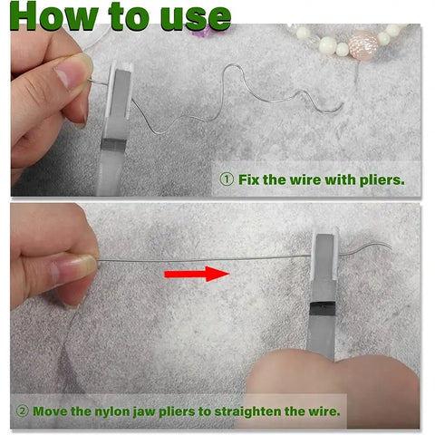 Double Nylon Jaw Pliers with Extra Nylon Jaws Jewelry Making Tools, HH-BP08