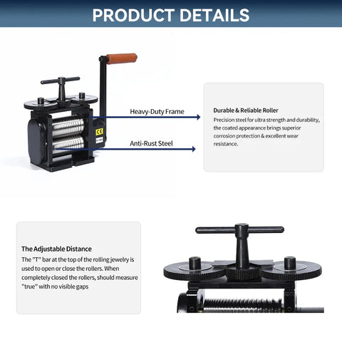 Rolling Mill 130MM Wire,HH-RM02E