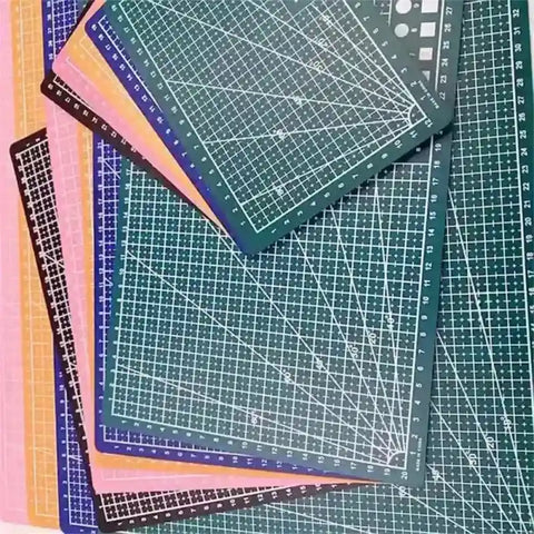 A4 Double-Sided Self-Healing Cutting Mat with Grid Lines for Sewing, Crafting, and Scrapbooking，HH-AA87