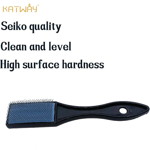 2-Piece Set Cleaning Card Brush Black File Brush Tool, HH-FA10