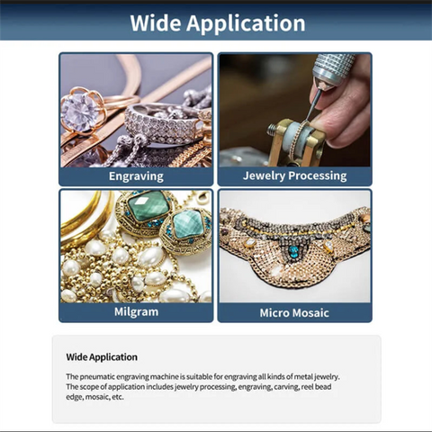 Jewelry Pneumatic Hand Engraver, HH-AGM01