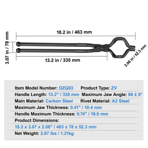 Steel Forging Tongs Tool-4