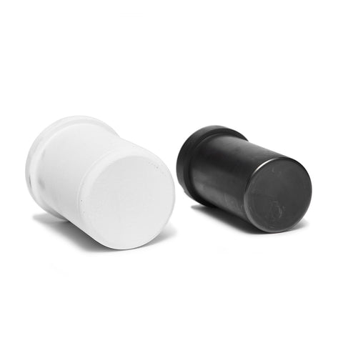 Two-pack of high-quality black and white graphite crucibles, HH-CH01
