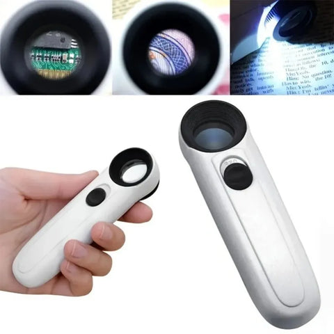 Handheld Magnifier with Microscope-4