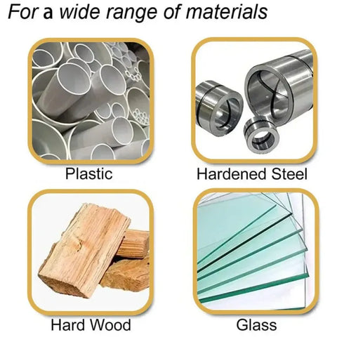 1/4'' Tungsten Carbide Burr Kit for Precision Woodworking and Metal Carving,HH-AA55