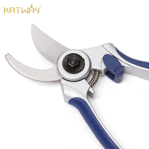 Steel Curved Pruning Shears Gardening Labor-Saving Flower and Tree Shears, HH-SH08