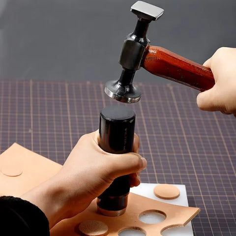 Dual-Face Hammer for Leatherwork-4