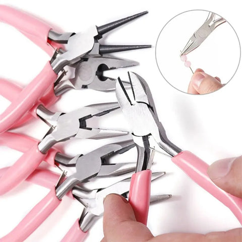 Insulated Pliers with Beaded Grip-3