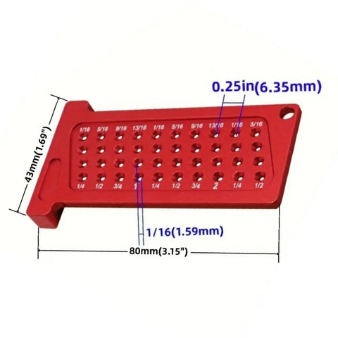 Multi-Function Carpentry Hole Ruler-3