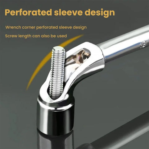 Right-angle pipe socket wrench-4