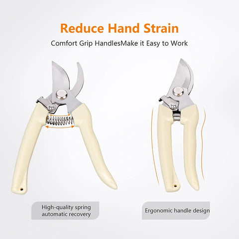 Factory Direct Sale Stainless Steel Pruning Shears Elbow Branch Shears, HH-SH10