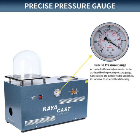 Medium Vacuum Investing & Casting Machine 4L, HH-CM03