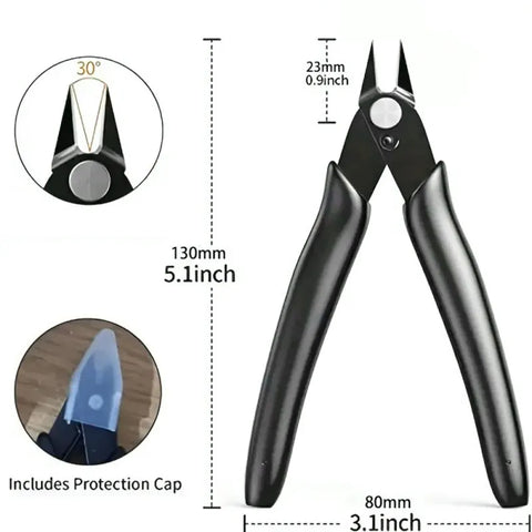 Professional Mini Diagonal Pliers for Precision Hardware and Repair Work,HH-AA22