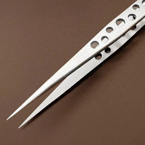 DIY Mobile Phone Repair Tools Curved and Straight Tip Tweezers, HH-TW11