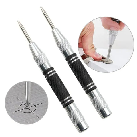 Automatic Spring-Loaded Center Punch for Precision Glass and Material Drilling,HH-AA24