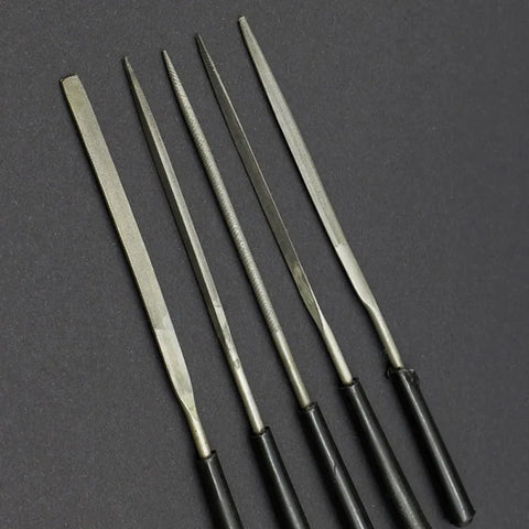 Needle Files Set 5/10PCS 3x140mm for Metal and Stone Crafts, LK-AA48
