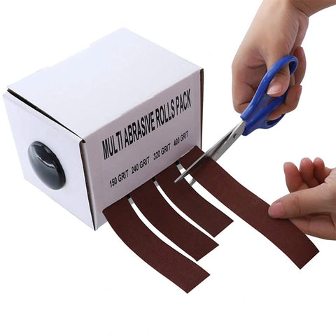 4 Grits Sandpaper Rolls, HH-AC05