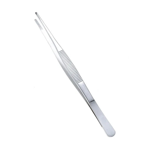 Stainless Steel Medical Tweezers with Straight and Curved Tips for Precision Handling,HH-AA28
