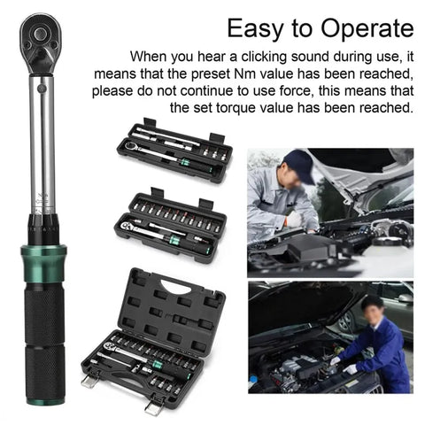 Double-Scale Torque Wrench Kit-4