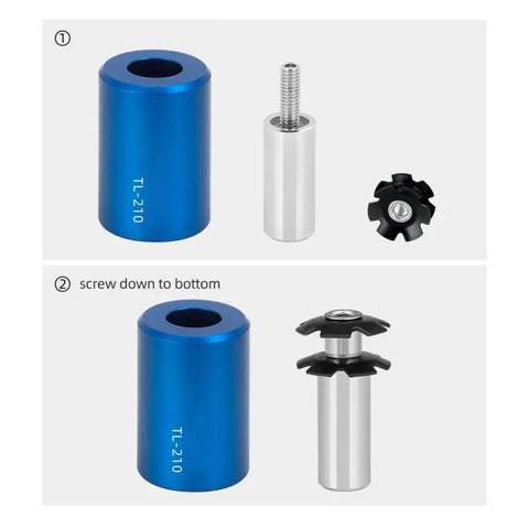 Bicycle Front Fork Nut Setup-4