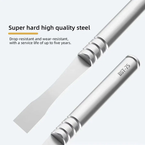 Ergonomic grip scraper handle-7