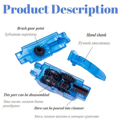 Cycling Chain Cleaner Tool Set-5