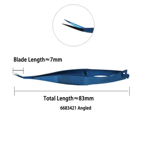Microsurgical scissors for eye procedure-5